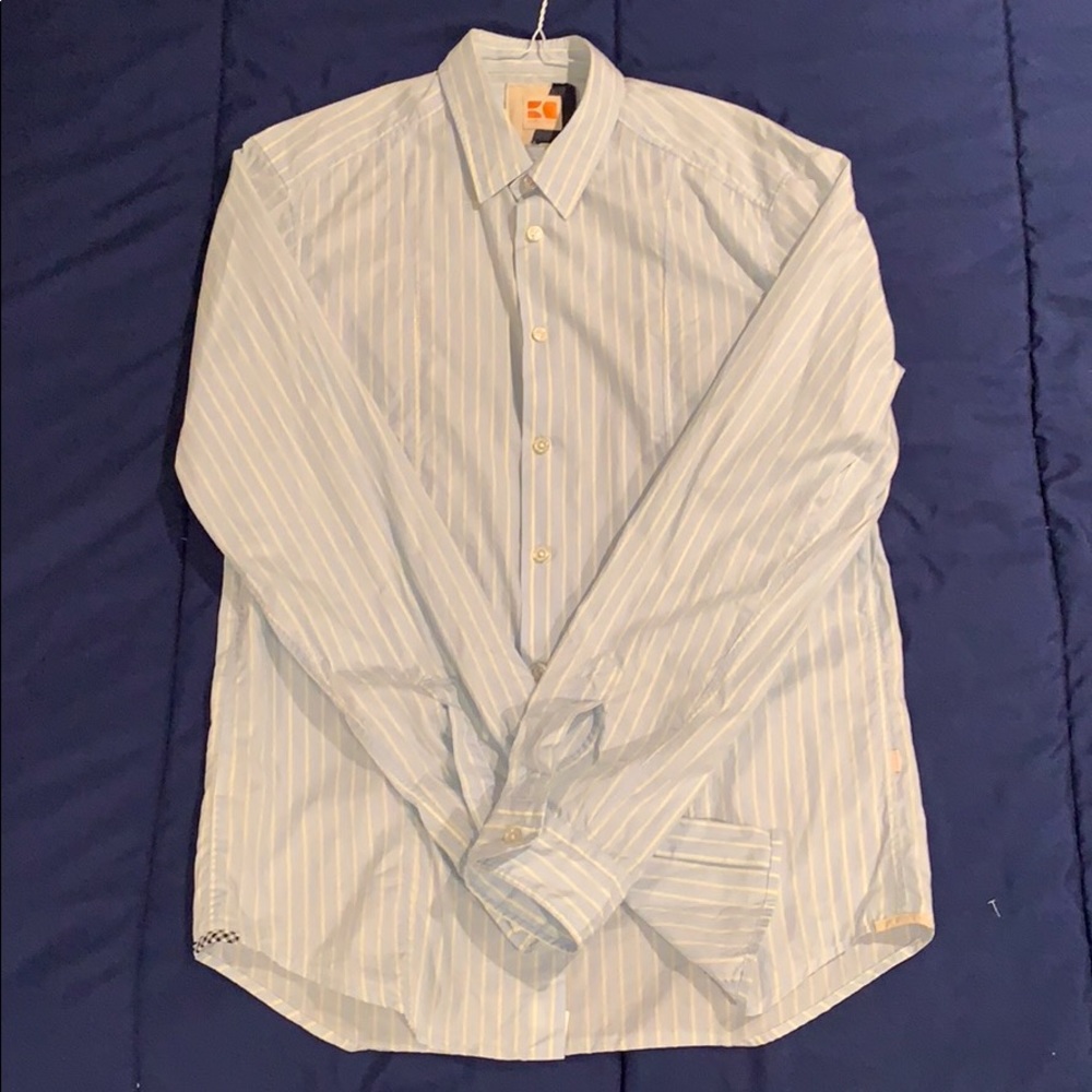 Hugo Boss Orange button down dress shit
